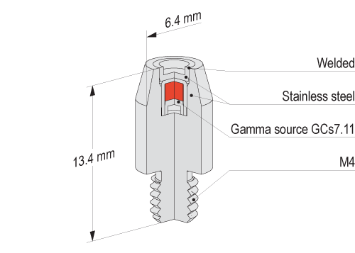 Source holders | Gamma radiation sources | Industrial Sources ...